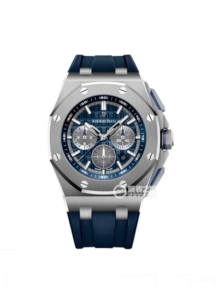 Audemars Piguet Royal Oak Offshore Chronograph 43mm Titanium 오데마 피게 로열 오크 오프쇼어 크로노그래프 43mm 티타늄 블루다이얼 2