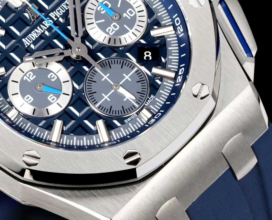 Audemars Piguet Royal Oak Offshore Chronograph 43mm Titanium 오데마 피게 로열 오크 오프쇼어 크로노그래프 43mm 티타늄 블루다이얼 7