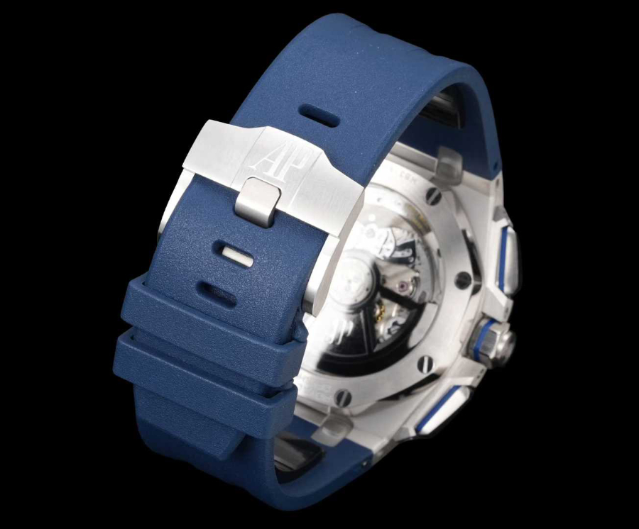 Audemars Piguet Royal Oak Offshore Chronograph 43mm Titanium 오데마 피게 로열 오크 오프쇼어 크로노그래프 43mm 티타늄 블루다이얼 11