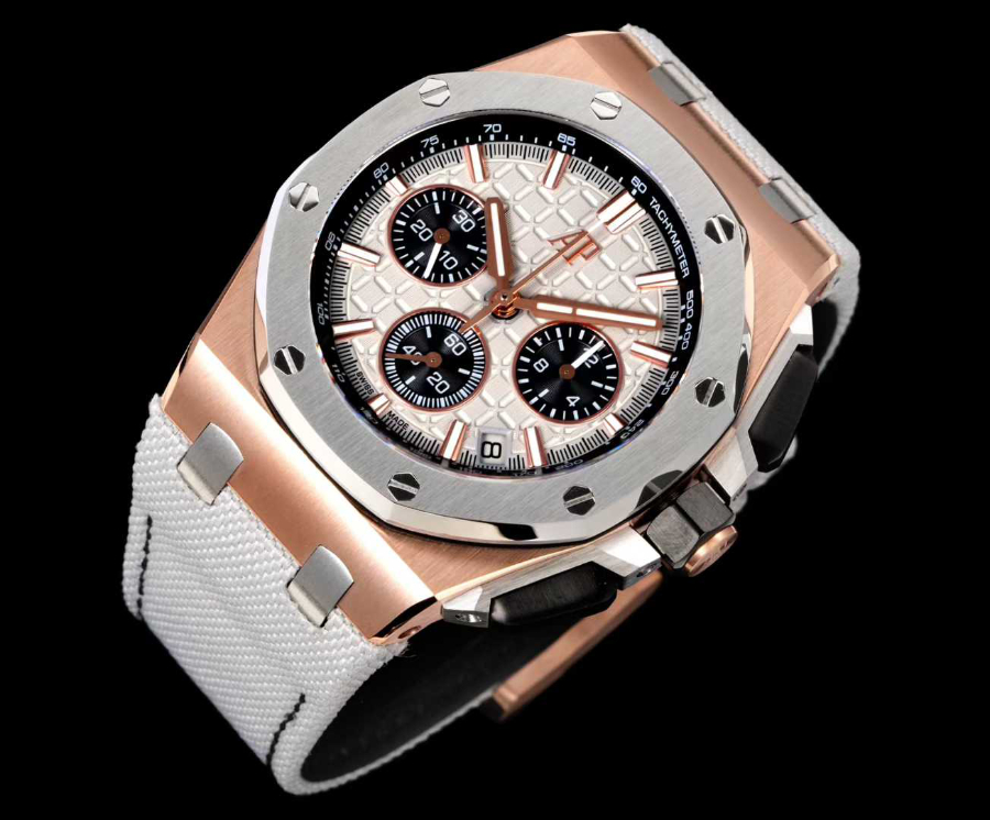 Audemars Piguet Royal Oak Offshore Chronograph 43mm Titanium 오데마 피게 로열 오크 오프쇼어 크로노그래프 43mm 티타늄 그레이다이얼 5