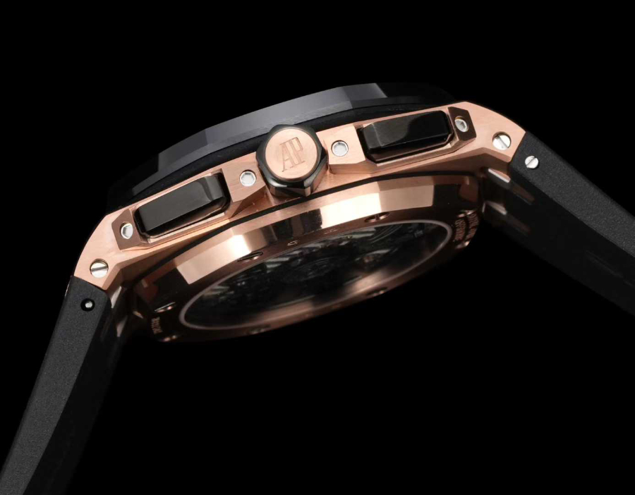 Audemars Piguet Royal Oak Offshore Chronograph 43mm Titanium 오데마 피게 로열 오크 오프쇼어 크로노그래프 43mm 티타늄 골드블랙다이얼 8