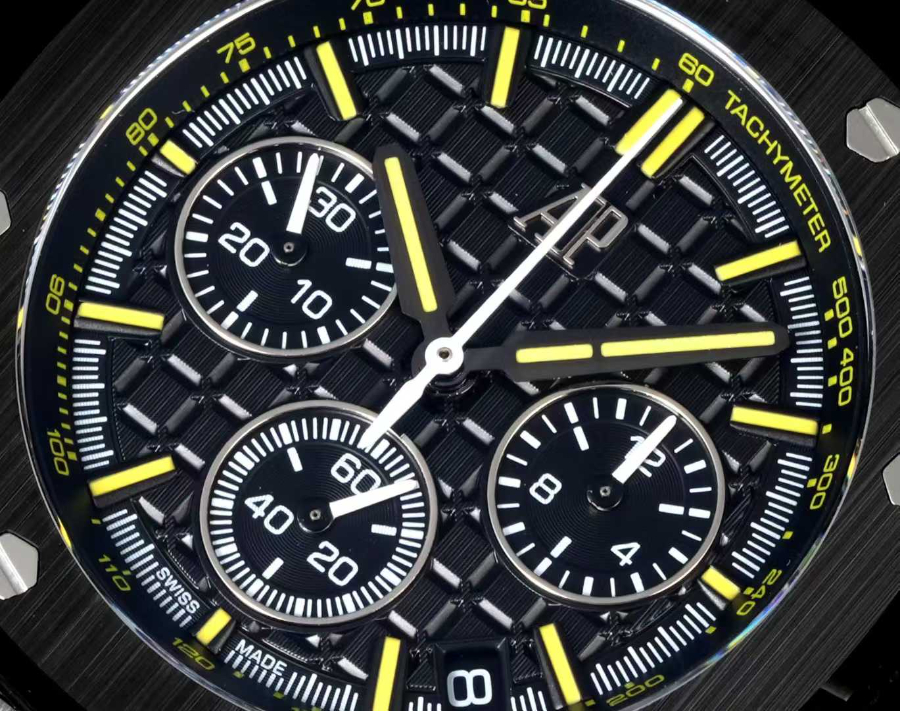 Audemars Piguet Royal Oak Offshore Chronograph 43mm Titanium 오데마 피게 로열 오크 오프쇼어 크로노그래프 43mm 티타늄 올블랙다이얼 6