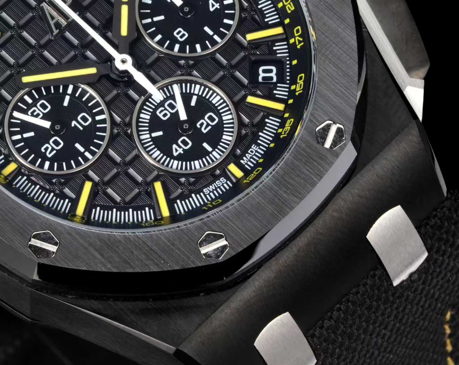 Audemars Piguet Royal Oak Offshore Chronograph 43mm Titanium 오데마 피게 로열 오크 오프쇼어 크로노그래프 43mm 티타늄 올블랙다이얼 7