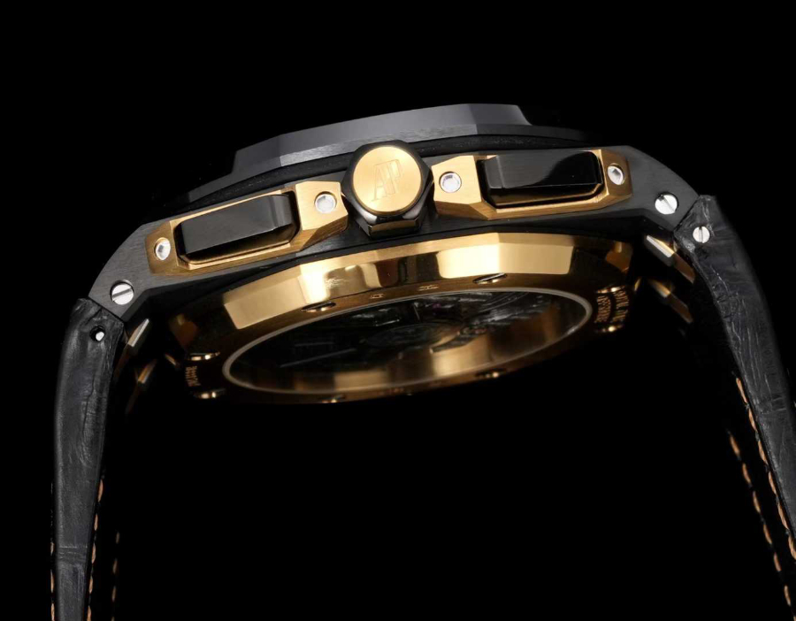 Audemars Piguet Royal Oak Offshore Chronograph 43mm Titanium 오데마 피게 로열 오크 오프쇼어 크로노그래프 43mm 티타늄 블랙골드다이얼 8