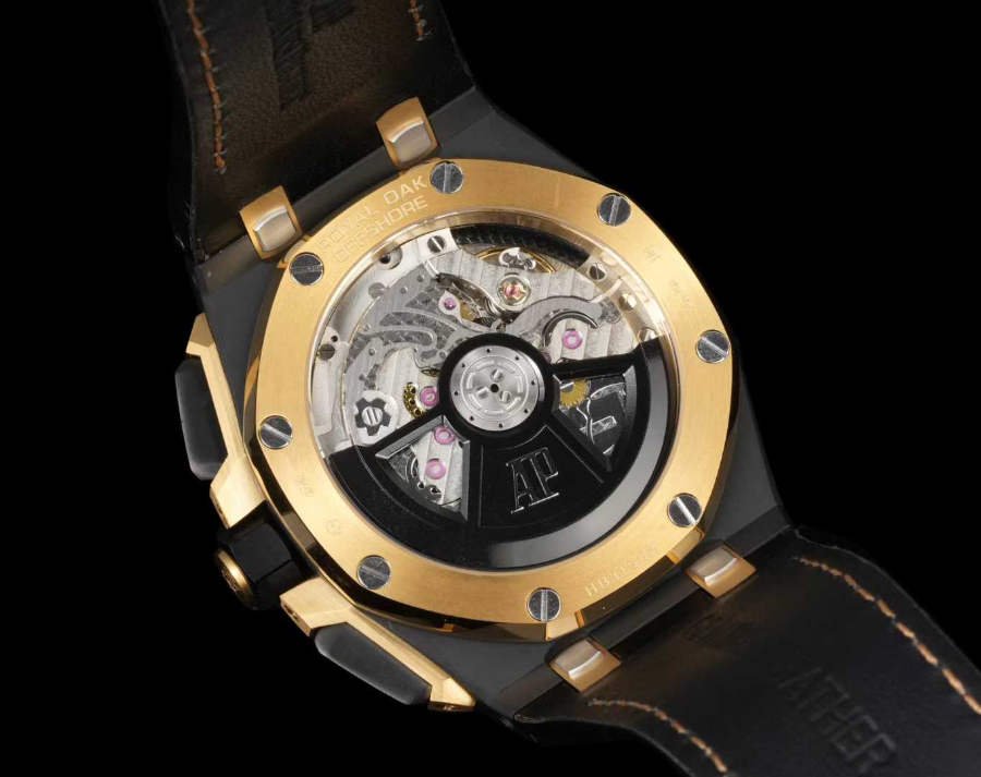 Audemars Piguet Royal Oak Offshore Chronograph 43mm Titanium 오데마 피게 로열 오크 오프쇼어 크로노그래프 43mm 티타늄 블랙골드다이얼 10