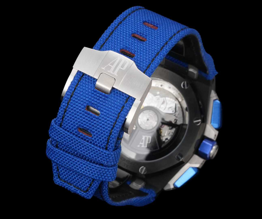 Audemars Piguet Royal Oak Offshore Chronograph 43mm Titanium 오데마 피게 로열 오크 오프쇼어 크로노그래프 43mm 티타늄 올블루다이얼 11