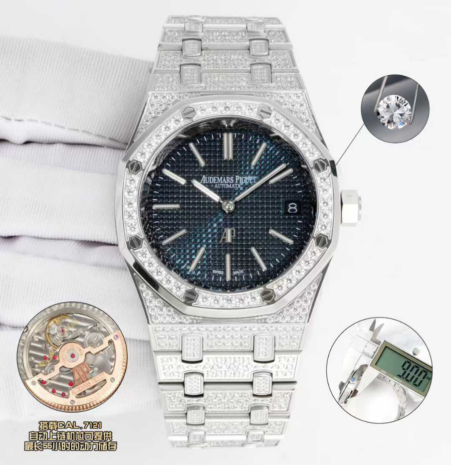 Audemars Piguet Royal Oak Selfwinding 39mm Blue Dial 오데마 피게 로열 오크 셀프와인딩 39mm 블루 다이얼 2