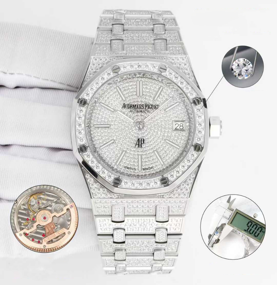 Audemars Piguet Royal Oak Selfwinding 39mm Blue Dial 오데마 피게 로열 오크 셀프와인딩 39mm 실버 다이얼 3