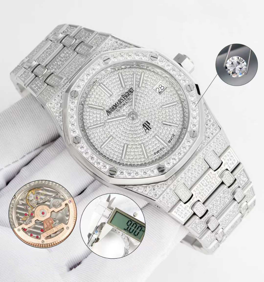 Audemars Piguet Royal Oak Selfwinding 39mm Blue Dial 오데마 피게 로열 오크 셀프와인딩 39mm 실버 다이얼 4