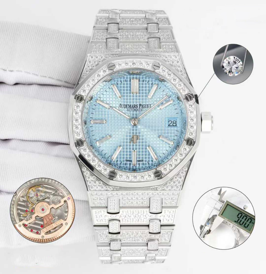 Audemars Piguet Royal Oak Selfwinding 39mm Blue Dial 오데마 피게 로열 오크 셀프와인딩 39mm 사파이어블루 다이얼 4