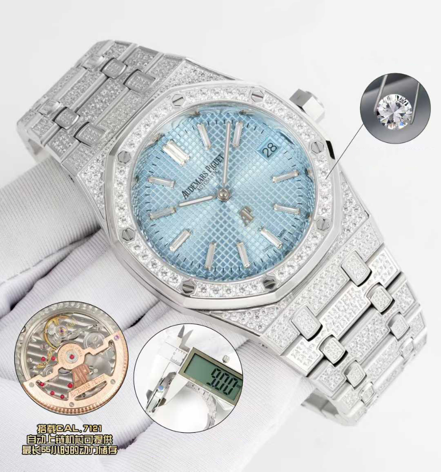Audemars Piguet Royal Oak Selfwinding 39mm Blue Dial 오데마 피게 로열 오크 셀프와인딩 39mm 사파이어블루 다이얼 5