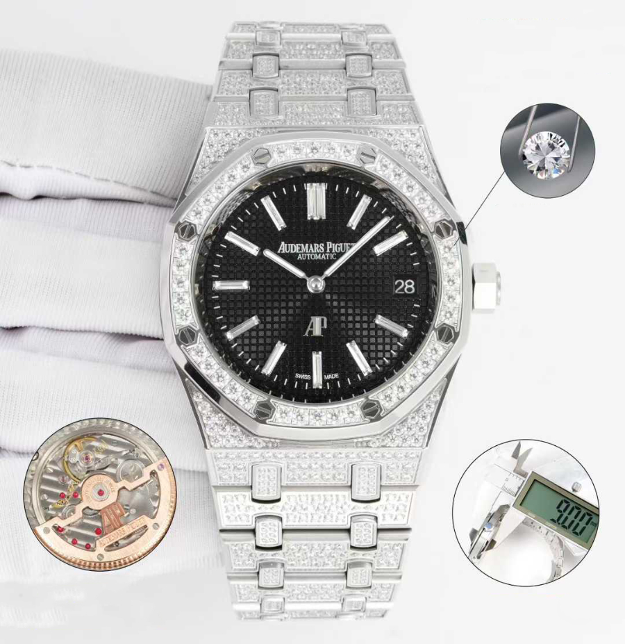 Audemars Piguet Royal Oak Selfwinding 39mm Blue Dial 오데마 피게 로열 오크 셀프와인딩 39mm 블랙 다이얼 2