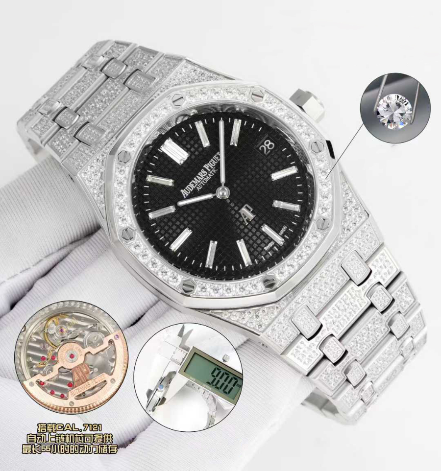 Audemars Piguet Royal Oak Selfwinding 39mm Blue Dial 오데마 피게 로열 오크 셀프와인딩 39mm 블랙 다이얼 3