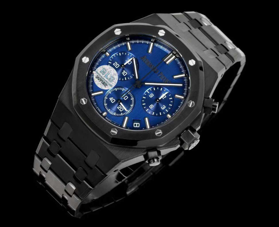 Audemars Piguet Royal Oak Chronograph 26240 Series 오데마 피게 로열 오크 크로노그래프 26240 시리즈 블랙베젤 블루다이얼 5