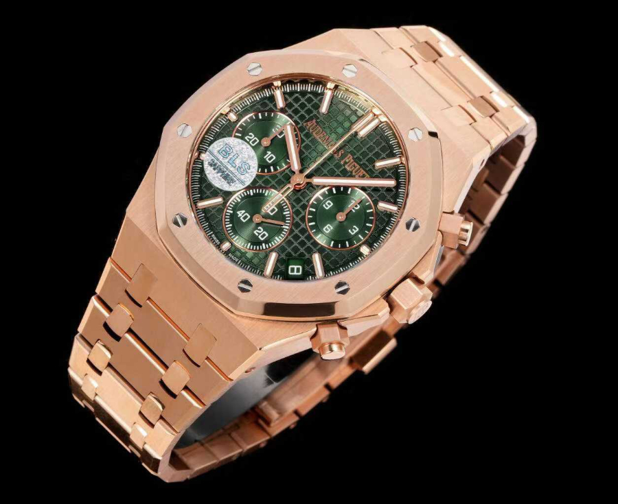 Audemars Piguet Royal Oak Chronograph 26240 Series 오데마 피게 로열 오크 크로노그래프 26240 시리즈 브론즈베젤 다크그린다이얼 4