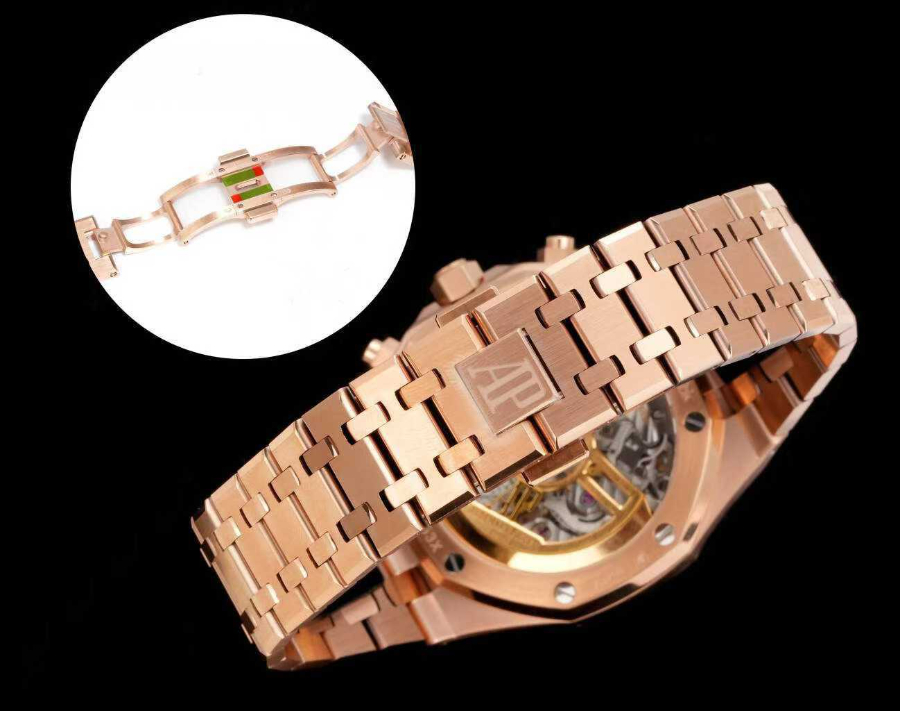 Audemars Piguet Royal Oak Chronograph 26240 Series 오데마 피게 로열 오크 크로노그래프 26240 시리즈 브론즈베젤 다크그린다이얼 10