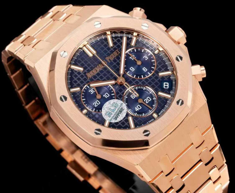 Audemars Piguet Royal Oak Chronograph 26240 Series 오데마 피게 로열 오크 크로노그래프 26240 시리즈 브론즈베젤 네이비다이얼 3