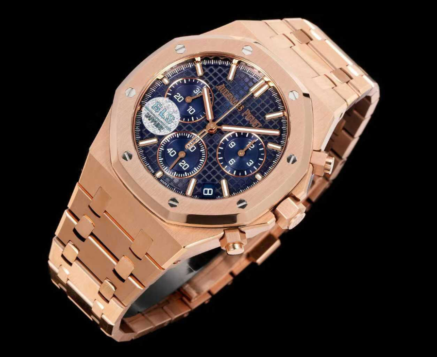 Audemars Piguet Royal Oak Chronograph 26240 Series 오데마 피게 로열 오크 크로노그래프 26240 시리즈 브론즈베젤 네이비다이얼 4