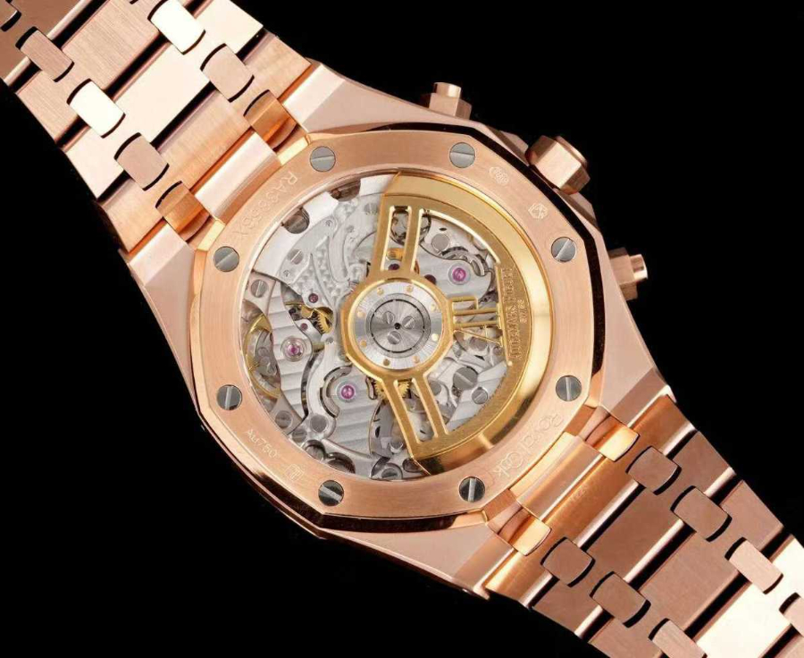 Audemars Piguet Royal Oak Chronograph 26240 Series 오데마 피게 로열 오크 크로노그래프 26240 시리즈 브론즈베젤 네이비다이얼 9