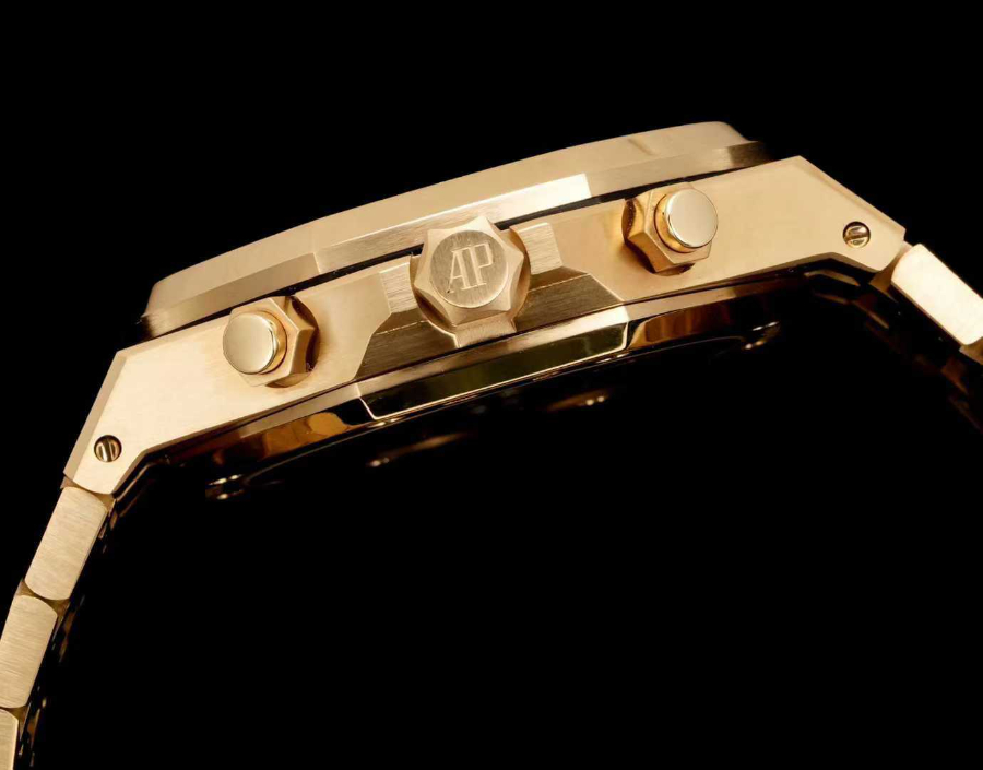 Audemars Piguet Royal Oak Chronograph 26240 Series 오데마 피게 로열 오크 크로노그래프 26240 시리즈 골드베젤 브라운다이얼 8