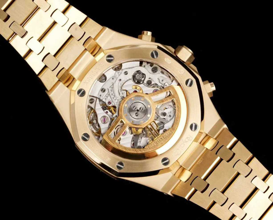 Audemars Piguet Royal Oak Chronograph 26240 Series 오데마 피게 로열 오크 크로노그래프 26240 시리즈 골드베젤 브라운다이얼 10