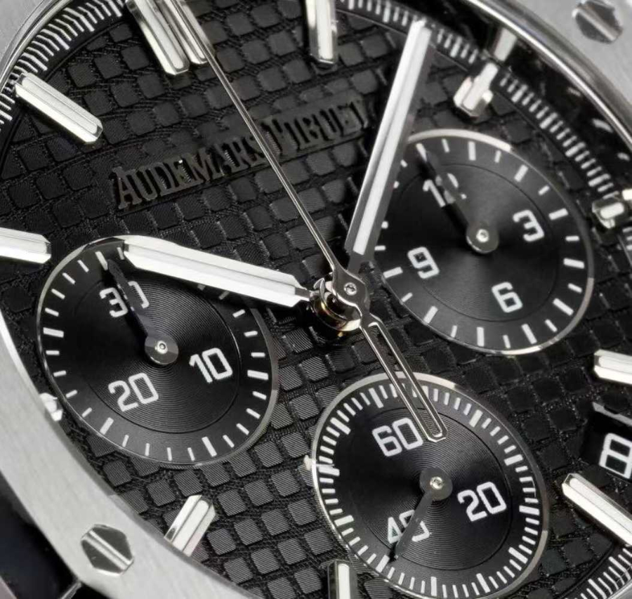 Audemars Piguet Royal Oak Chronograph 26240 Series 오데마 피게 로열 오크 크로노그래프 26240 시리즈 실버베젤 블랙다이얼 6