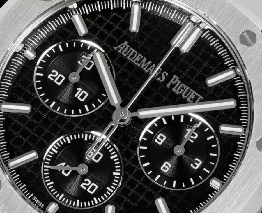 Audemars Piguet Royal Oak Chronograph 26240 Series 오데마 피게 로열 오크 크로노그래프 26240 시리즈 실버베젤 블랙다이얼 7