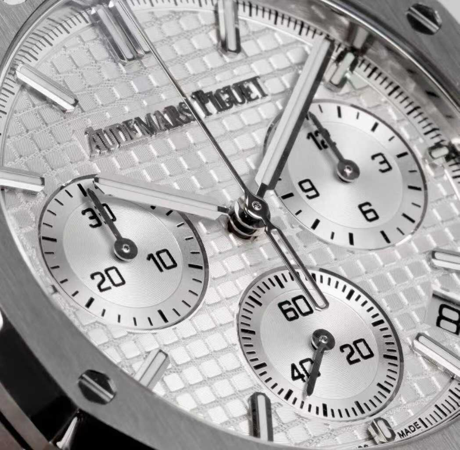 Audemars Piguet Royal Oak Chronograph 26240 Series 오데마 피게 로열 오크 크로노그래프 26240 시리즈 실버베젤 실버다이얼 6
