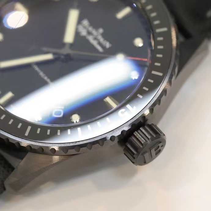 Blancpain Fifty Fathoms 43.6mm Green Dial Blancpain 피프티 패덤즈 43.6mm 블랙 다이얼 5