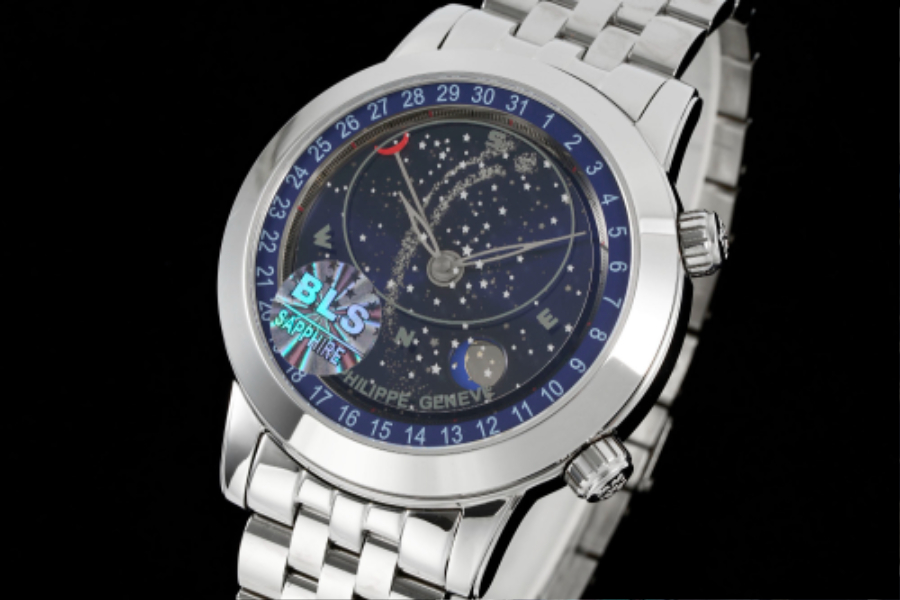 Patek Philippe Grand Complications Celestial 6102/6104 파텍필립 그랜드 컴플리케이션 셀레스티얼 6102/6104 실버베젤 네이비다이얼 3