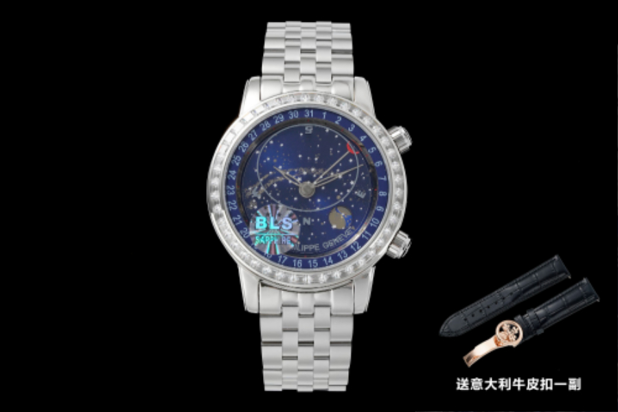 Patek Philippe Grand Complications Celestial 6102/6104 파텍필립 그랜드 컴플리케이션 셀레스티얼 6102/6104 쥬얼베젤 네이비다이얼 2