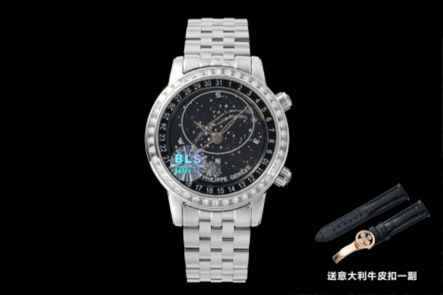 Patek Philippe Grand Complications Celestial 6102/6104 파텍필립 그랜드 컴플리케이션 셀레스티얼 6102/6104 쥬얼베젤 블랙다이얼 2