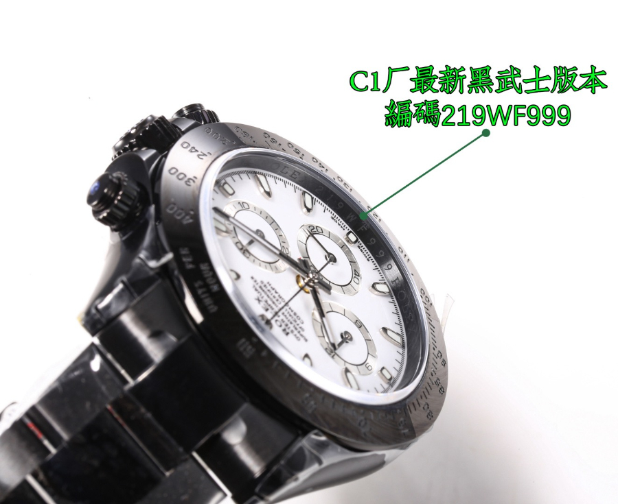 Rolex Cosmograph Daytona Rainbow Black Dial Black Knight 롤렉스 코스모그래프 데이토나 219WF999 레인보우 그레이 다이얼 6