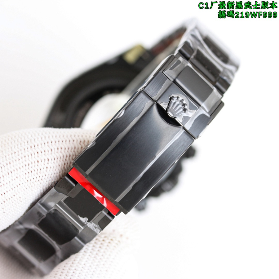 Rolex Cosmograph Daytona Rainbow Black Dial Black Knight 롤렉스 코스모그래프 데이토나 219WF999 레인보우 블랙 다이얼 6