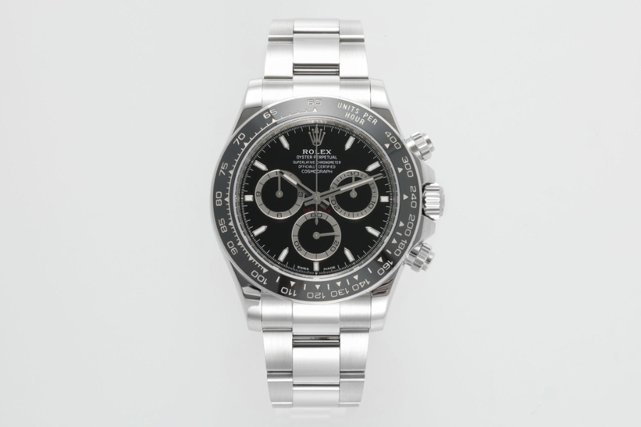 Rolex Cosmograph Daytona Rainbow Black Dial Black Knight 롤렉스 코스모그래프 데이토나 219WF999 레인보우 실버베젤 블랙 다이얼 1