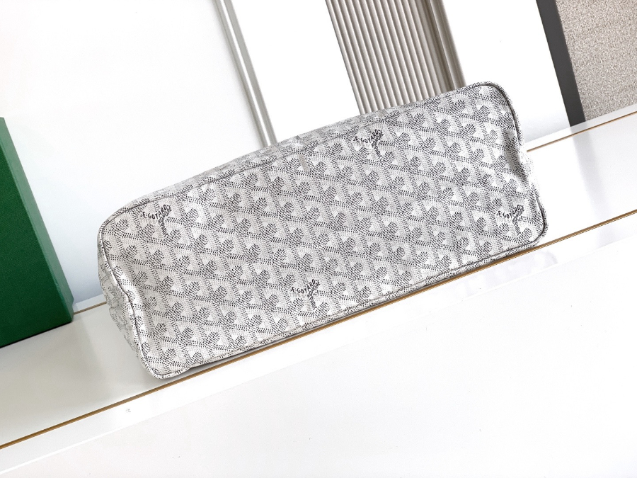 Goyard Saint Louis Artois Hobo Boheme GM White 고야드 생루이백 아르투아 호보 보헴 GM 화이트 숄더백 화이트 42cm 4