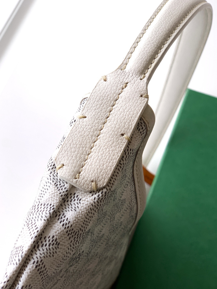 Goyard Saint Louis Artois Hobo Boheme GM White 고야드 생루이백 아르투아 호보 보헴 GM 화이트 숄더백 화이트 42cm 7