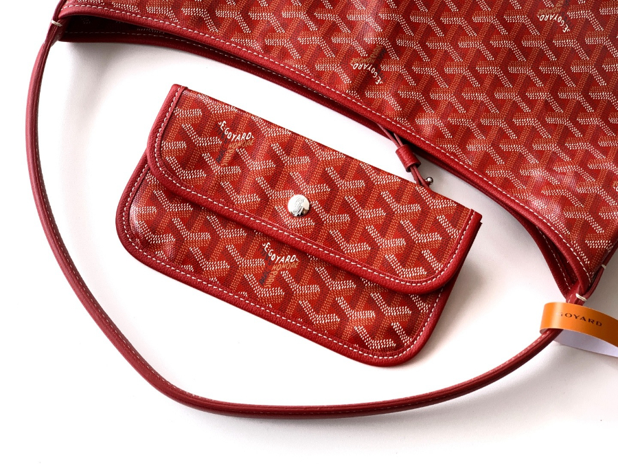 Goyard Saint Louis Artois Hobo Boheme GM White 고야드 생루이백 아르투아 호보 보헴 GM 숄더백 레드 42cm 5