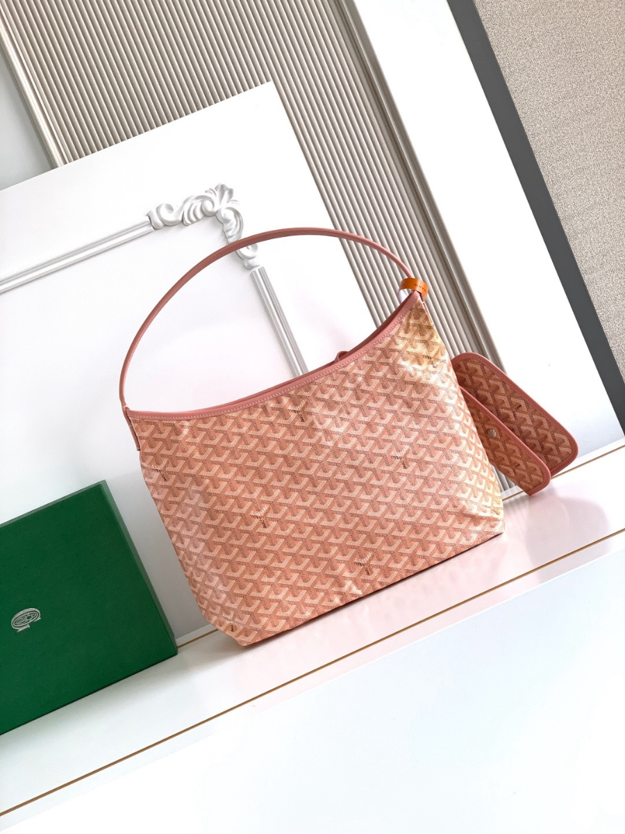 Goyard Saint Louis Artois Hobo Boheme GM White 고야드 생루이백 아르투아 호보 보헴 GM 숄더백 인디핑크 42cm 1