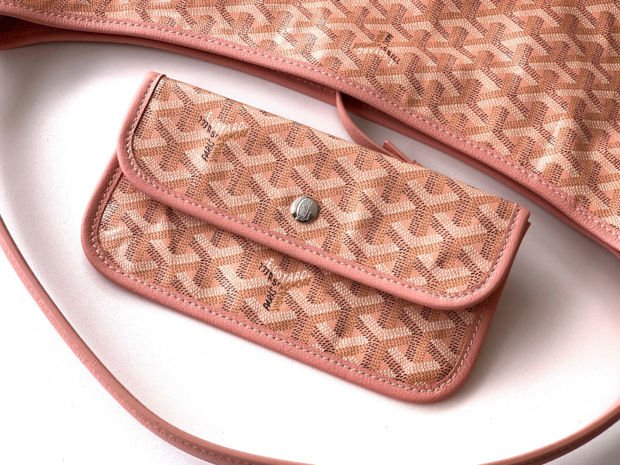 Goyard Saint Louis Artois Hobo Boheme GM White 고야드 생루이백 아르투아 호보 보헴 GM 숄더백 인디핑크 42cm 5