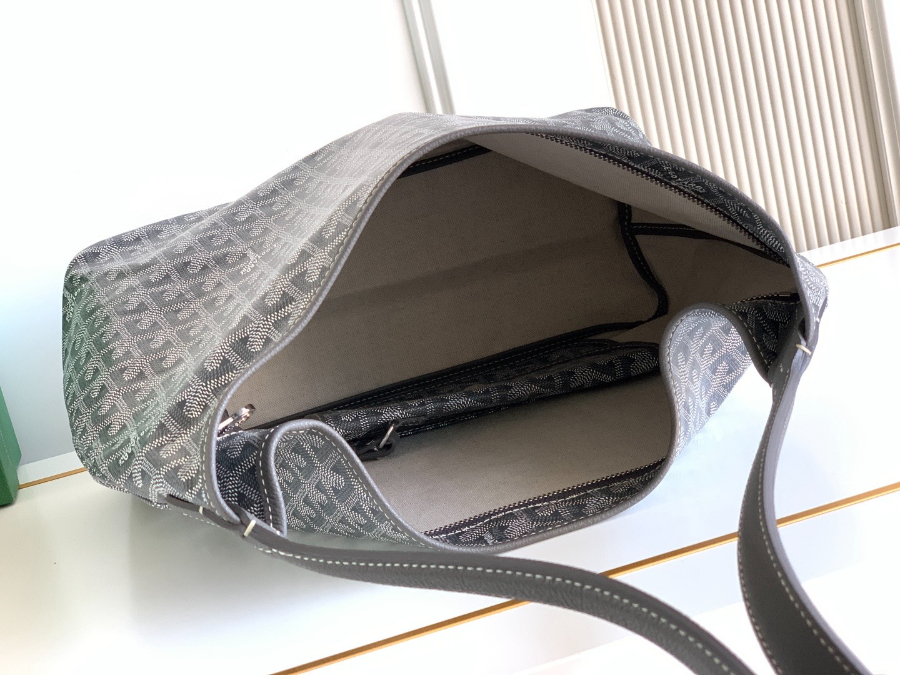 Goyard Saint Louis Artois Hobo Boheme GM White 고야드 생루이백 아르투아 호보 보헴 GM 숄더백 그레이 42cm 8