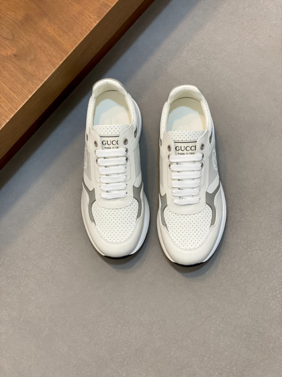 Gucci Rhyton Inspired Men’s Sneakers 구찌 라이톤 남성 스니커즈 화이트 1