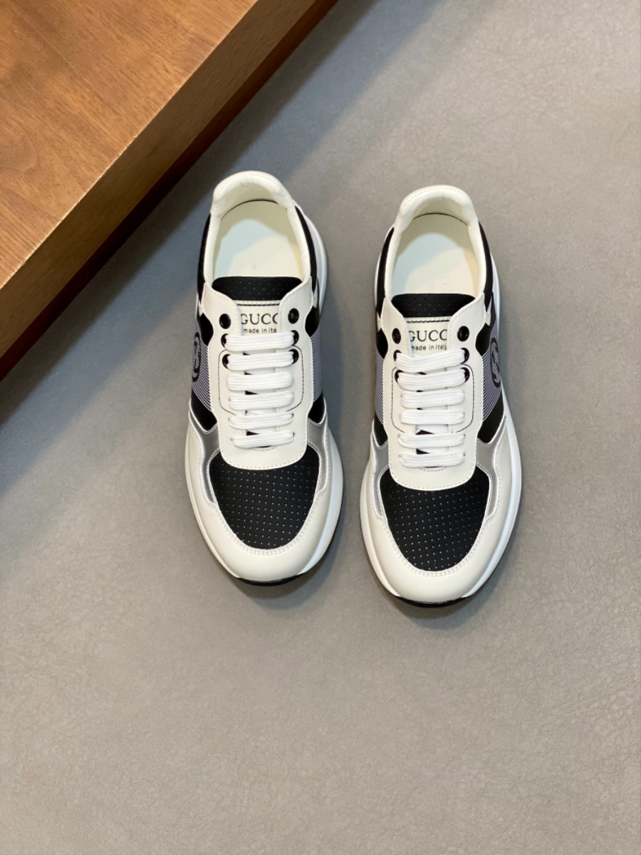 Gucci Rhyton Inspired Men’s Sneakers 구찌 라이톤 남성 스니커즈 블랙 1