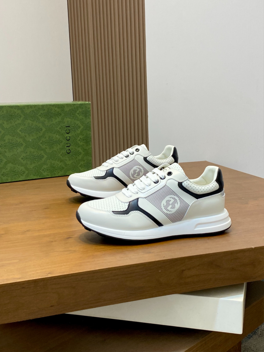 Gucci Rhyton Inspired Men’s Sneakers 구찌 라이톤 남성 스니커즈 블랙&화이트 3