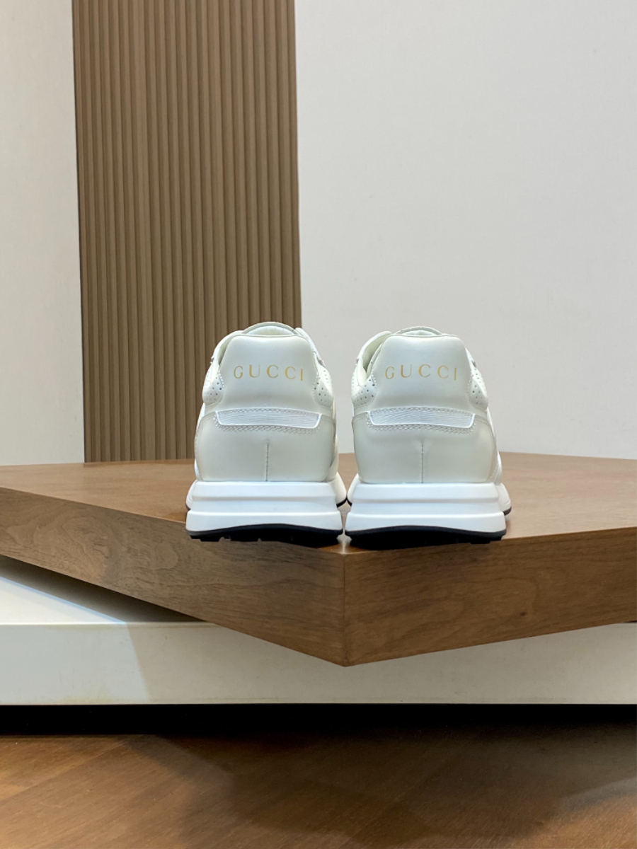 Gucci Rhyton Leather Sneakers 구찌 라이톤 가죽 남성 스니커즈 블루엣지 8