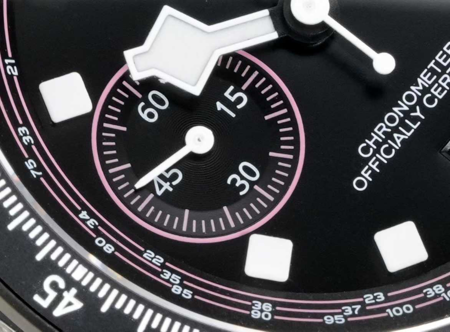 TUDOR Pelagos FXD Chronograph  튜더 펠라고스 FXD 크로노그래프 블랙 카본 케이스 핑크 5