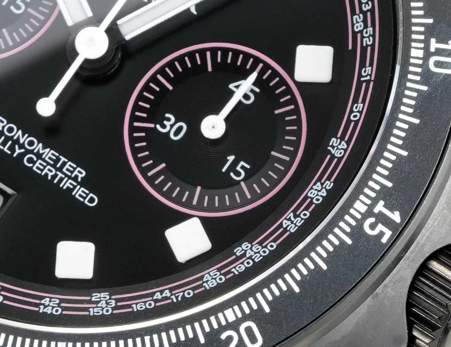 TUDOR Pelagos FXD Chronograph  튜더 펠라고스 FXD 크로노그래프 블랙 카본 케이스 핑크 6