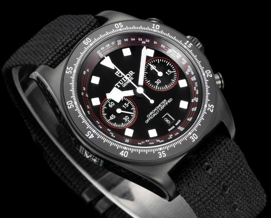 TUDOR Pelagos FXD Chronograph  튜더 펠라고스 FXD 크로노그래프 블랙 카본 케이스 레드 4