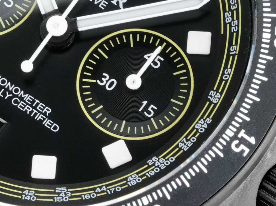 TUDOR Pelagos FXD Chronograph  튜더 펠라고스 FXD 크로노그래프 블랙 카본 케이스 옐로우 5