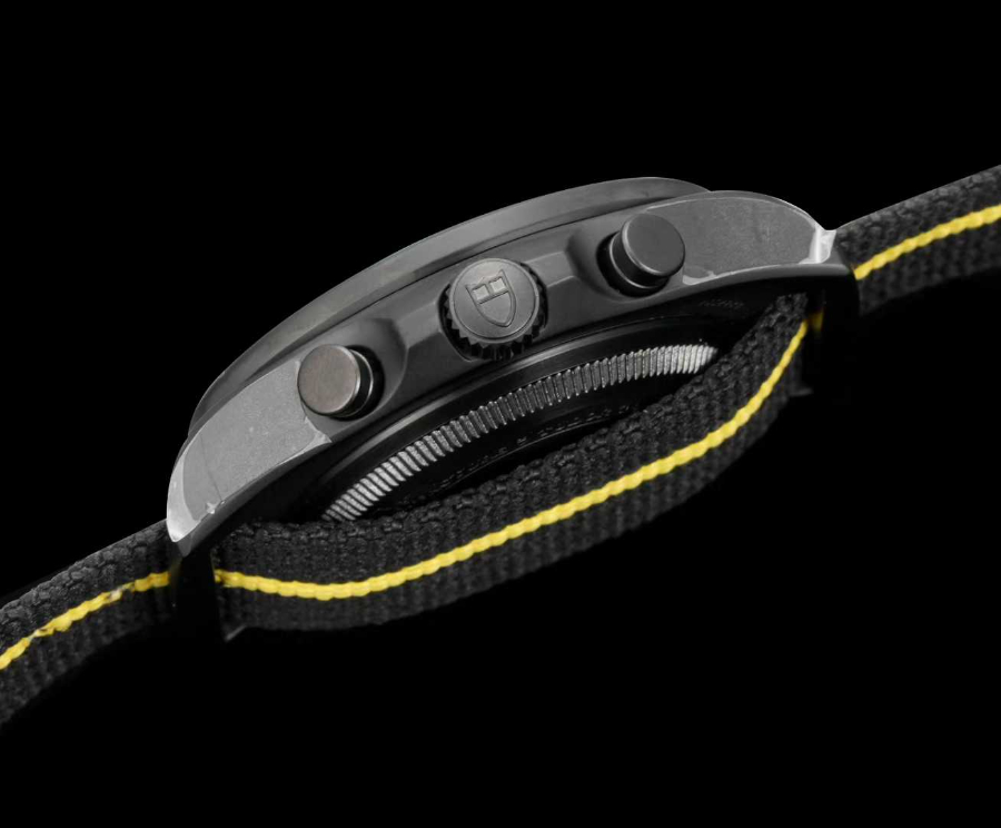 TUDOR Pelagos FXD Chronograph  튜더 펠라고스 FXD 크로노그래프 블랙 카본 케이스 옐로우 7